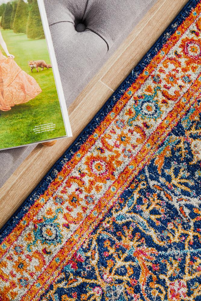 Pietra Multicolor Runner Rug
