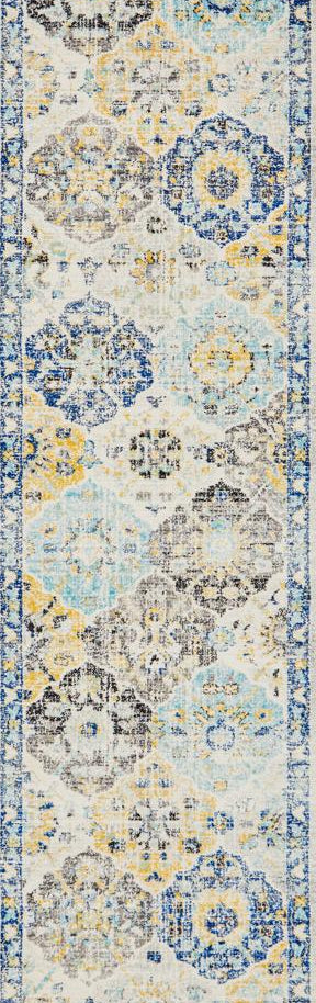 Pietra Prism Multicolor Runner Rug