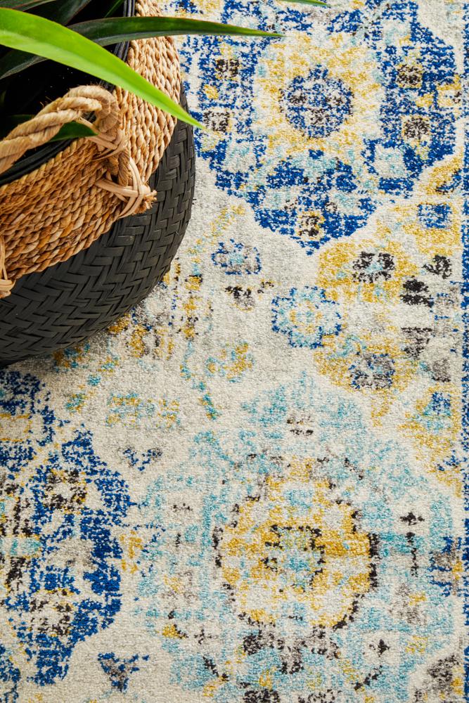 Pietra Prism Multicolor Runner Rug