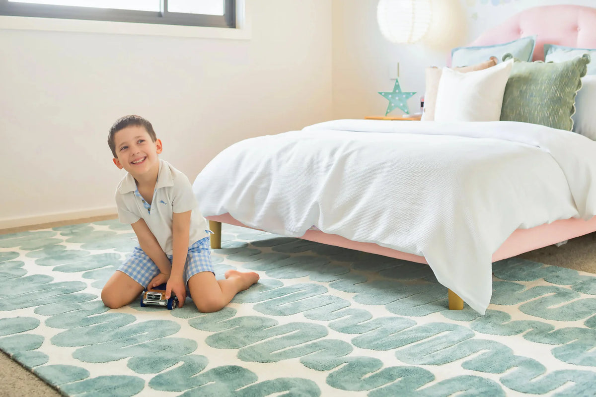 Eden Blue Kids Rug
