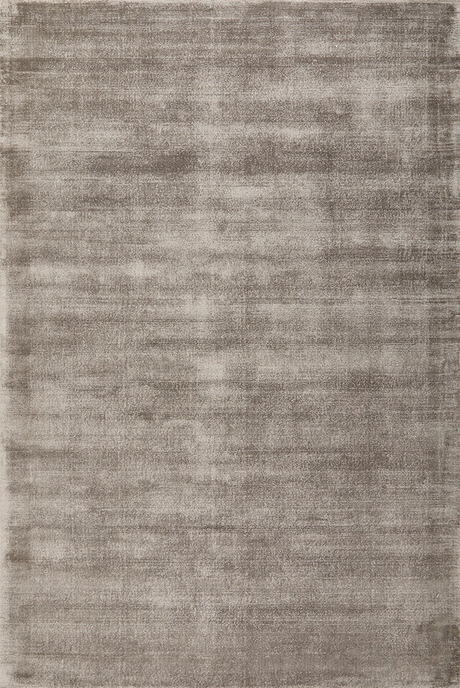 Elvane Grey Viscose Rug