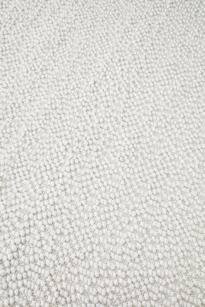 Fresne White Rug
