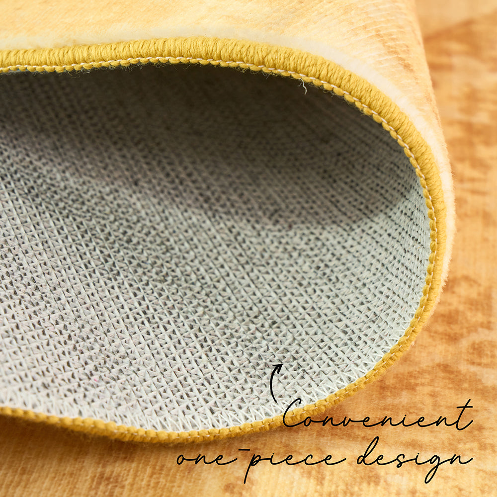 Gemmara Amber Rust Washable Rug