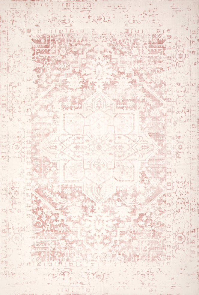 Gemmara Rose Pink Washable Rug