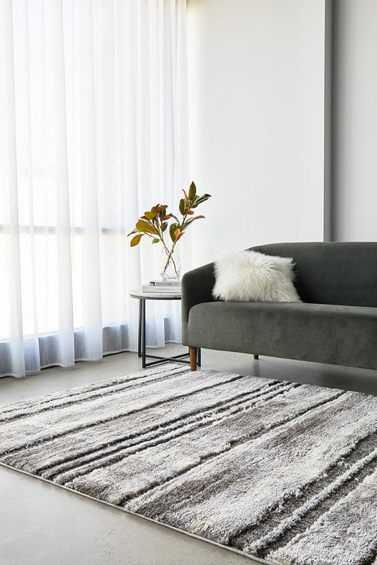 Alpina Slate Gray Rug