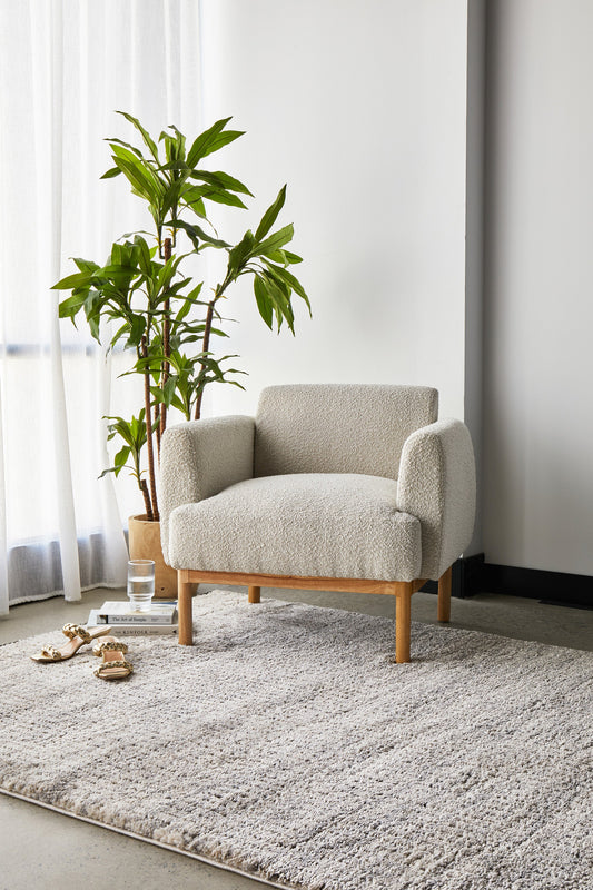 Alpina Pewter Gray Rug