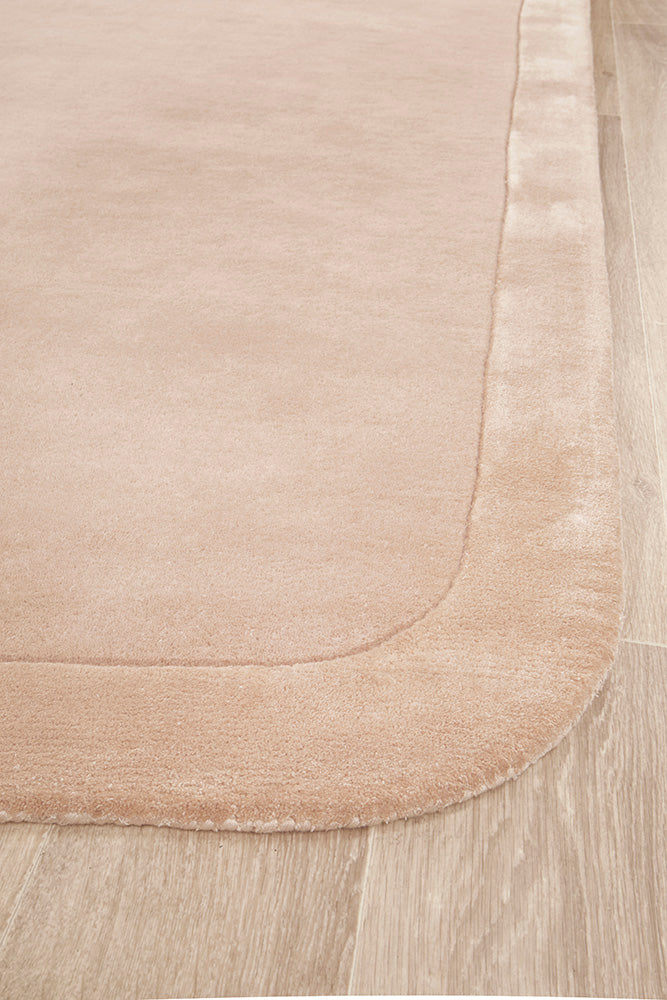 Corvelle Nude Wool Runner Rug