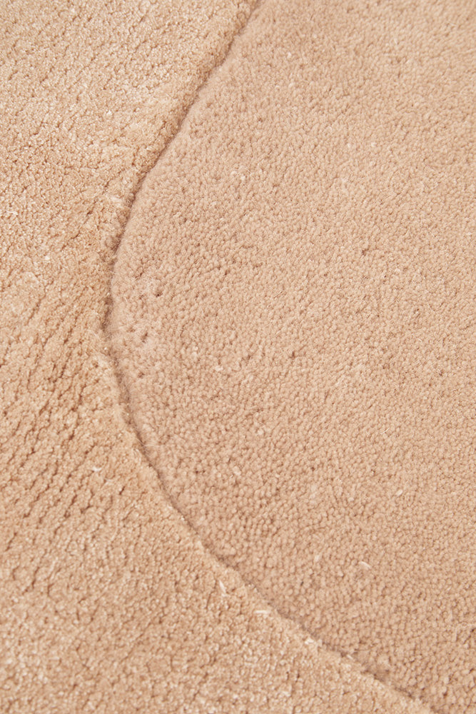 Corvelle Nude Wool Runner Rug