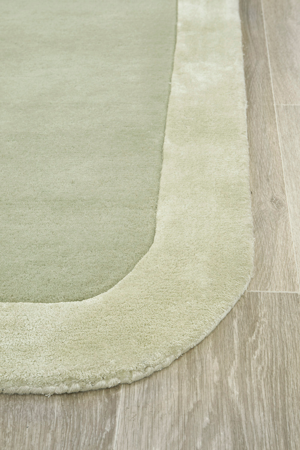 Corvelle Green Wool Rug