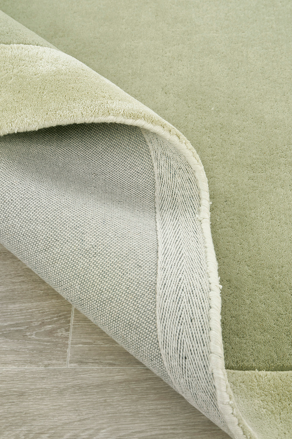Corvelle Green Wool Rug