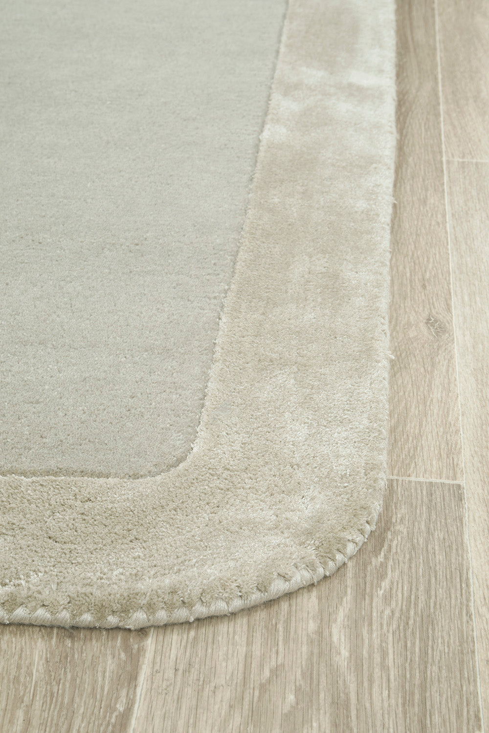 Corvelle Silver Wool Rug