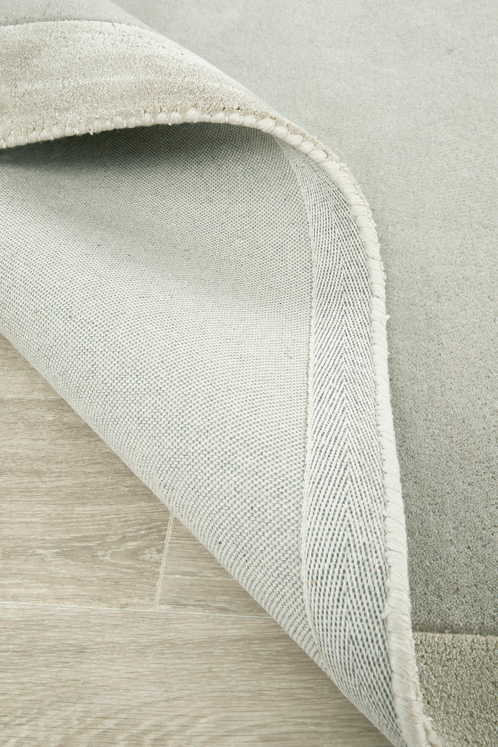 Corvelle Silver Wool Rug