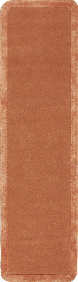 Corvelle Tusk Brown Wool Runner Rug