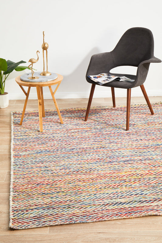 Halden Spectrum Multicolor Wool Rug