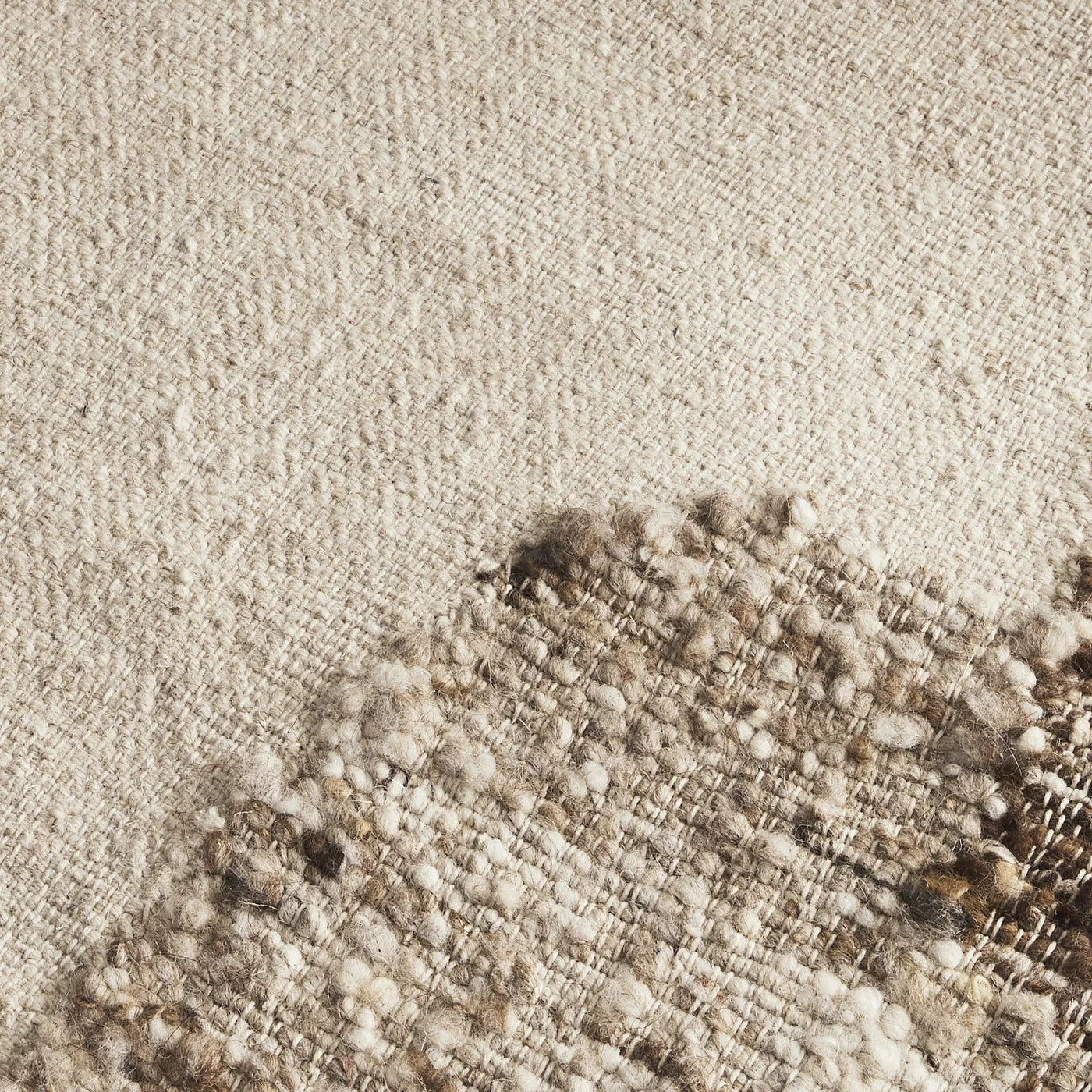 Moren Brown Wool Rug