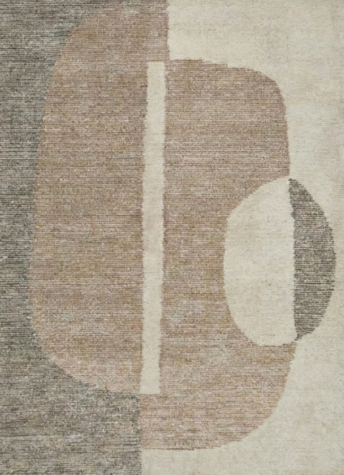 Warra Brown Wool Rug