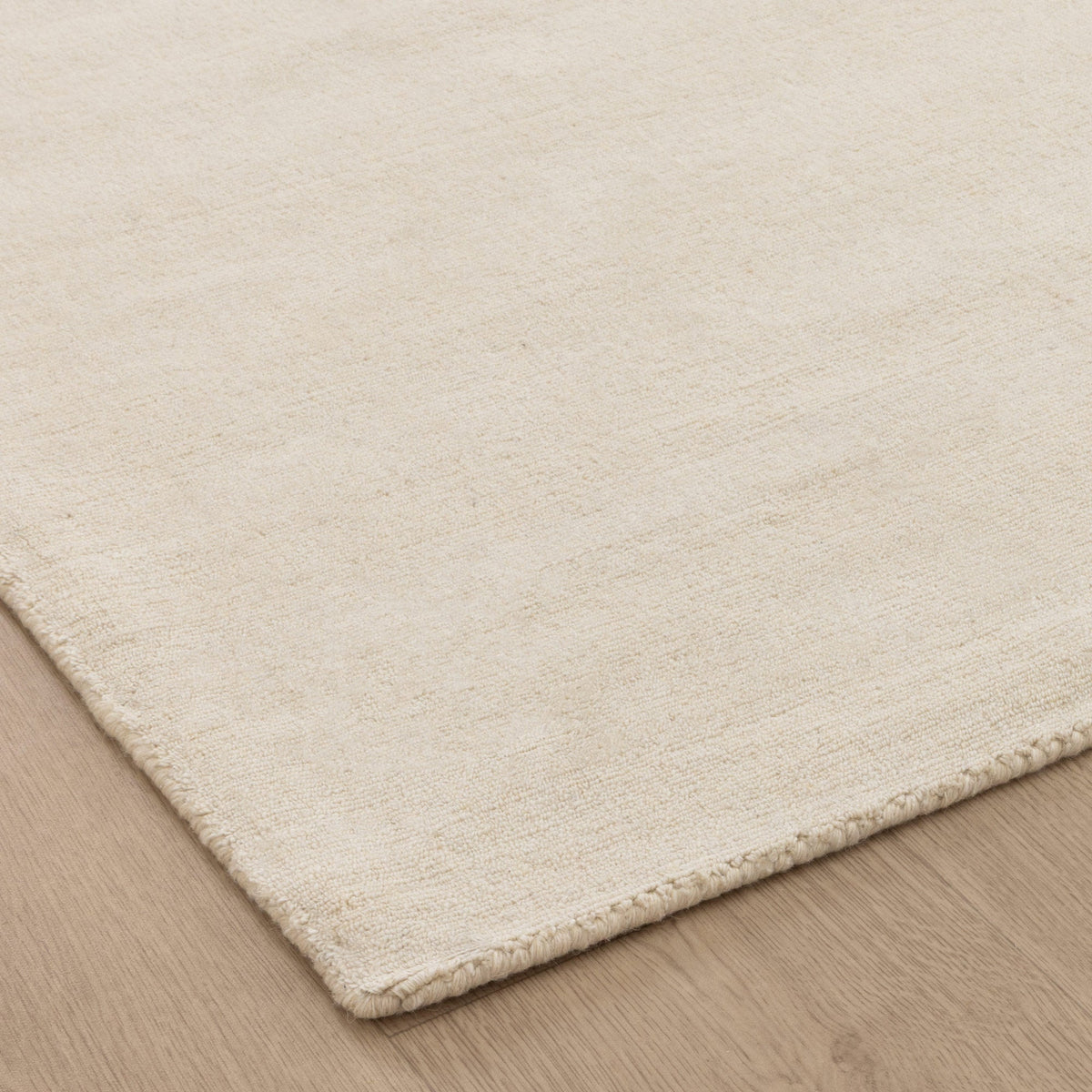 Desora Ecru Wool Rug