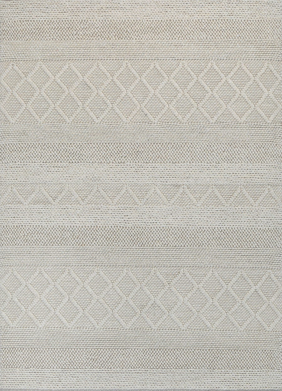Aris Ivory Wool Rug