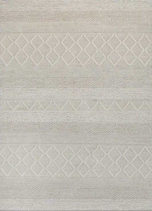 Aris Ivory Wool Rug