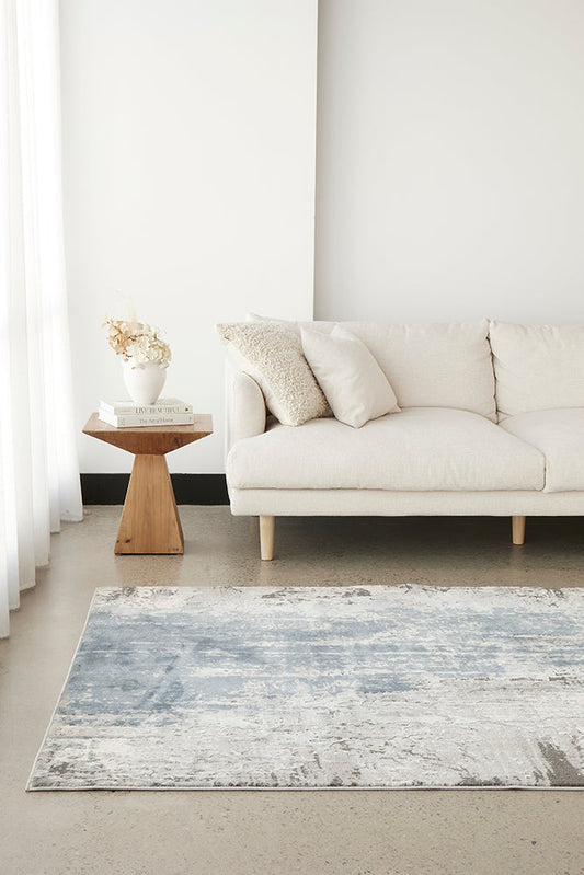 Dorna Denim Gray and Blue Rug