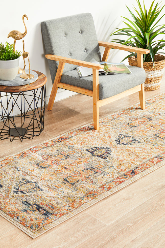 Cantera Rust Multicolor Runner Rug