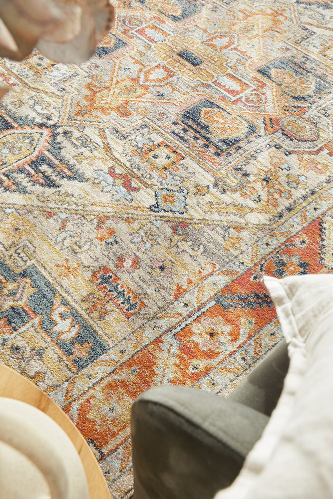 Cantera Rust Multicolor Rug