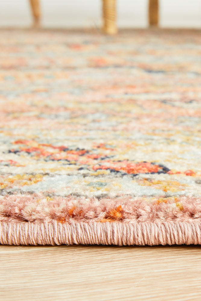 Cantera Tusk Multicolor Round Rug