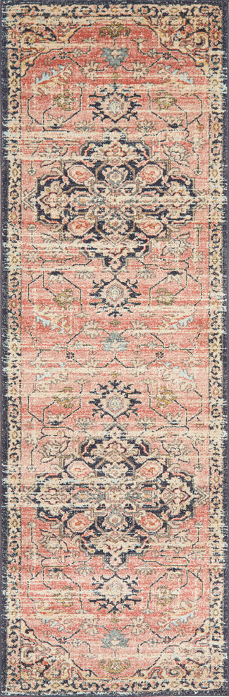 Cantera Brick Multicolor Runner Rug