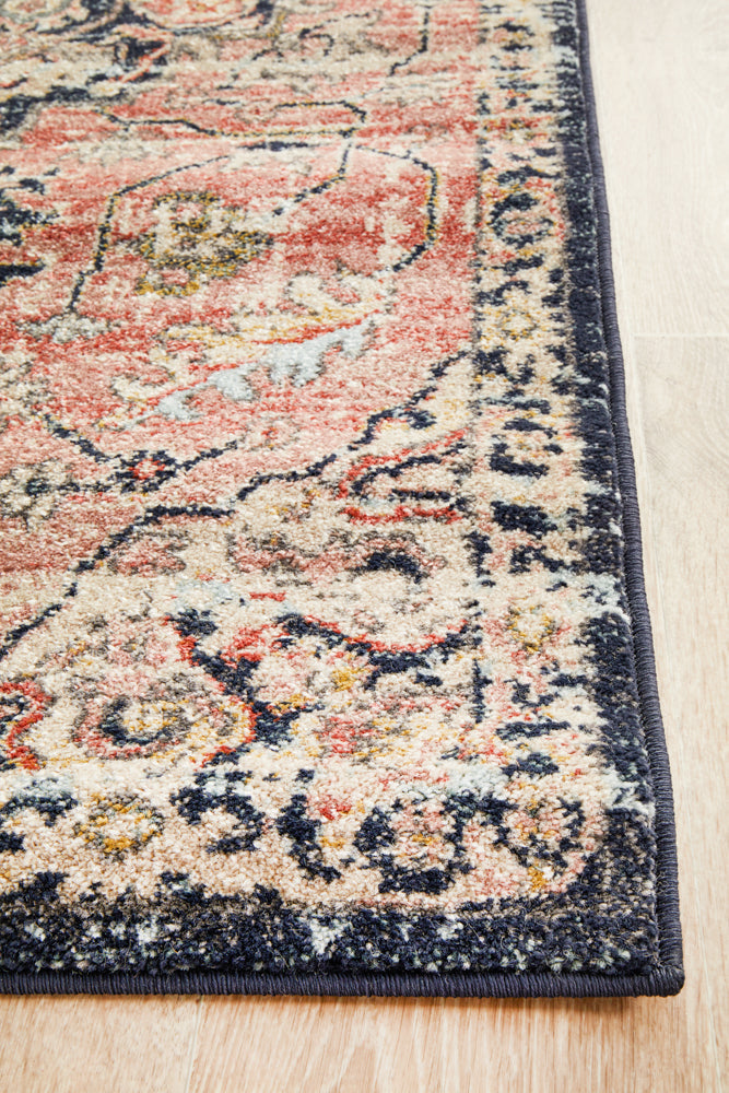 Cantera Brick Multicolor Runner Rug