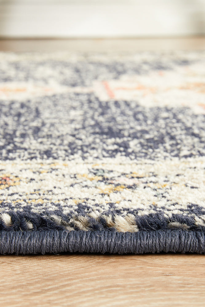 Cantera Cream Multicolor Runner Rug