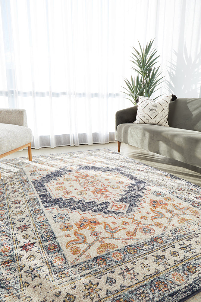 Cantera Cream Multicolor Rug