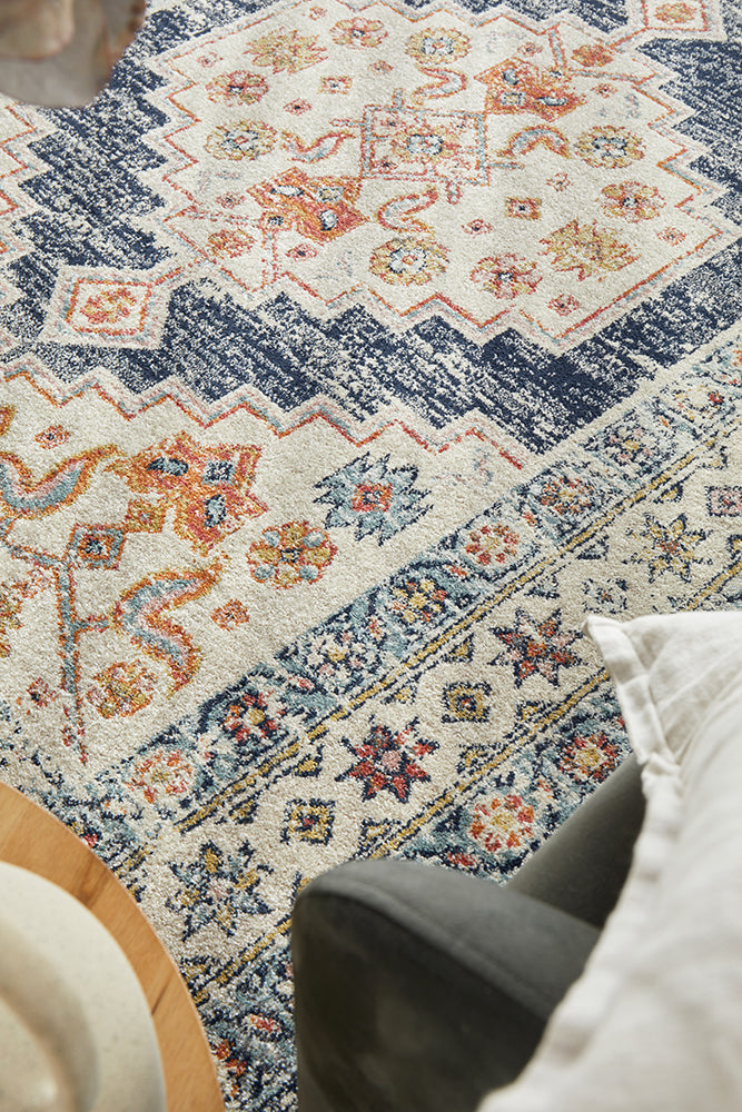 Cantera Cream Multicolor Rug