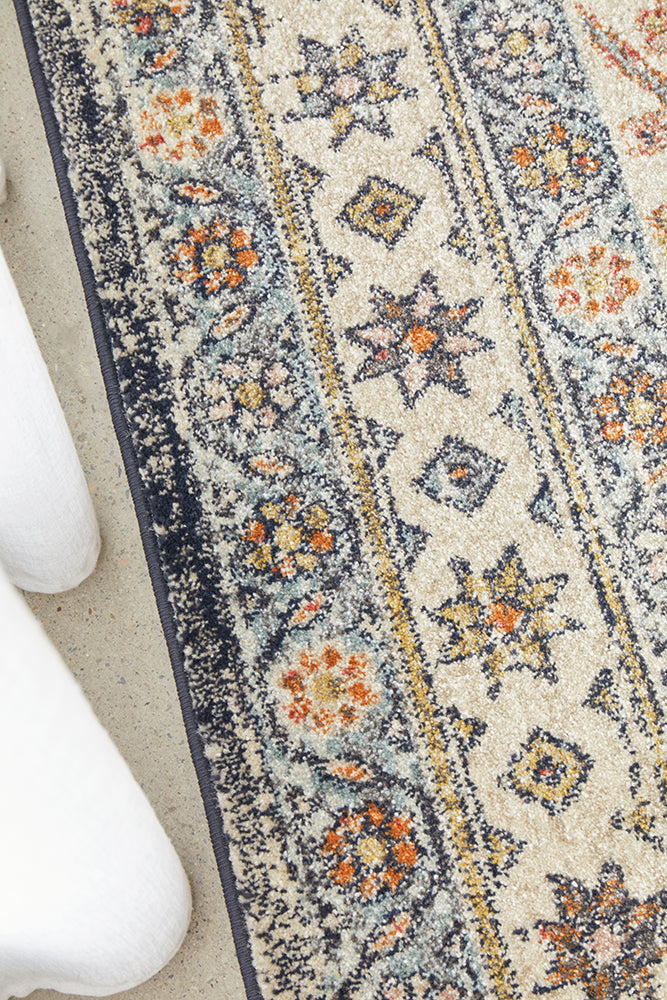 Cantera Cream Multicolor Rug