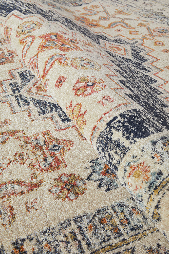 Cantera Cream Multicolor Rug