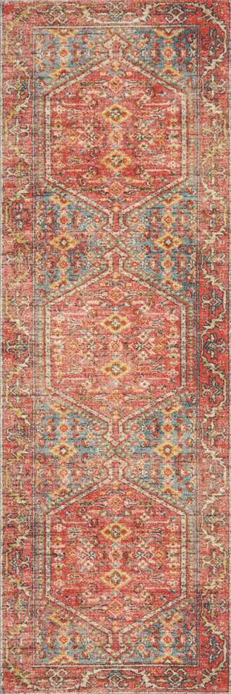 Cantera Flax Multicolor Runner Rug