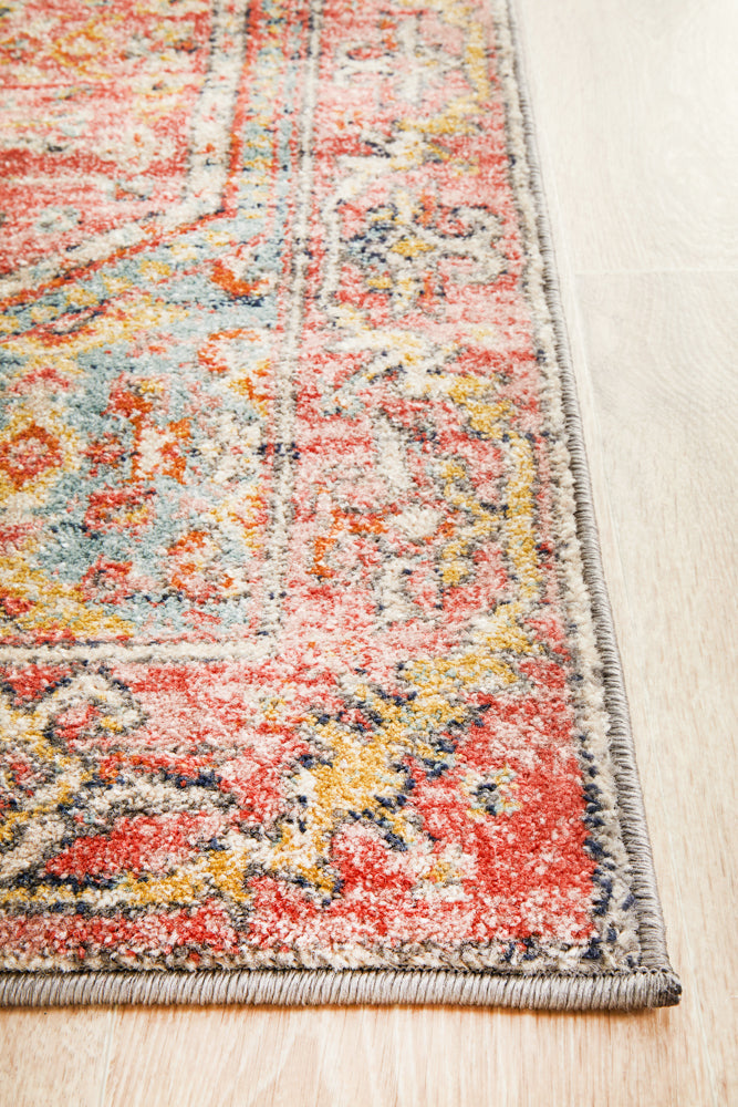 Cantera Flax Multicolor Runner Rug