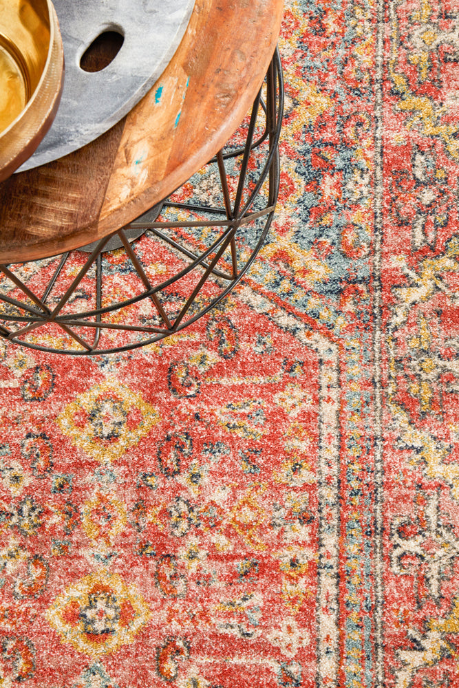 Cantera Flax Multicolor Runner Rug