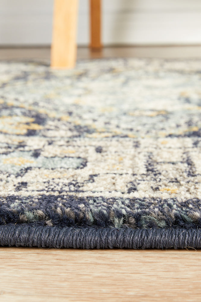 Cantera Midnight Multicolor Runner Rug