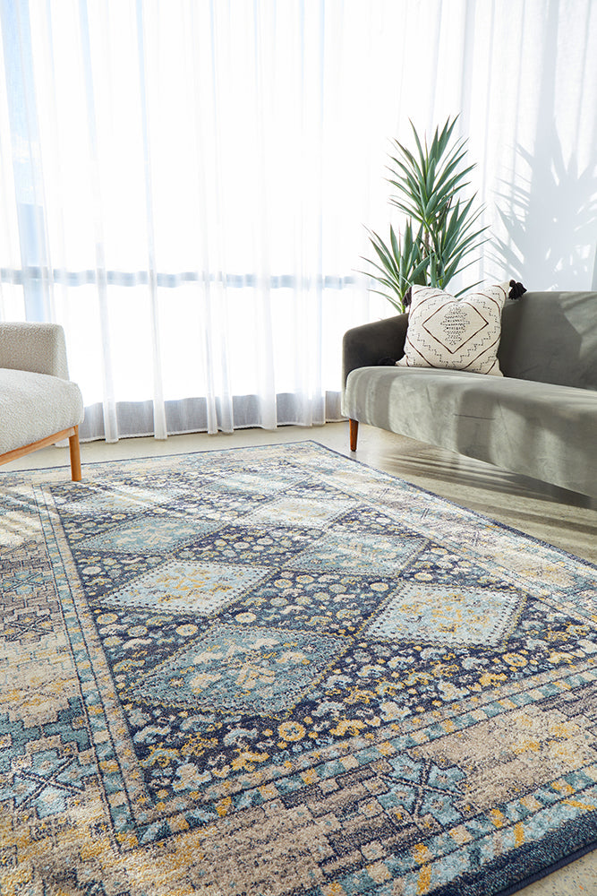 Cantera Midnight Multicolor Rug