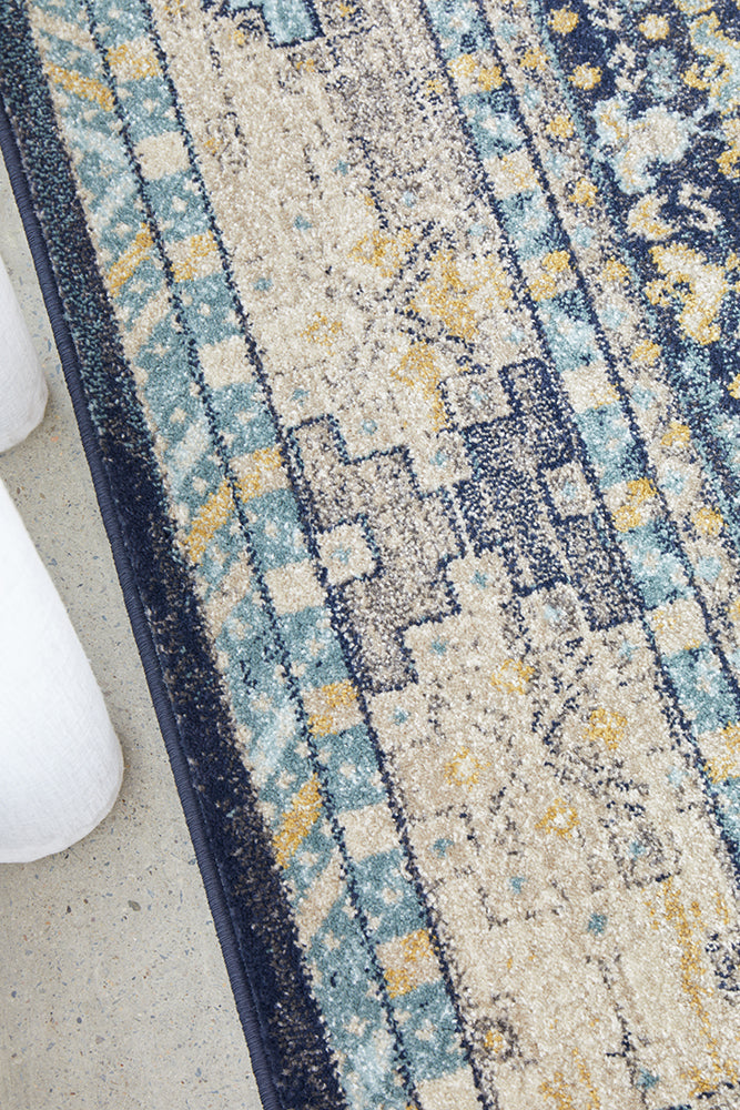 Cantera Midnight Multicolor Rug