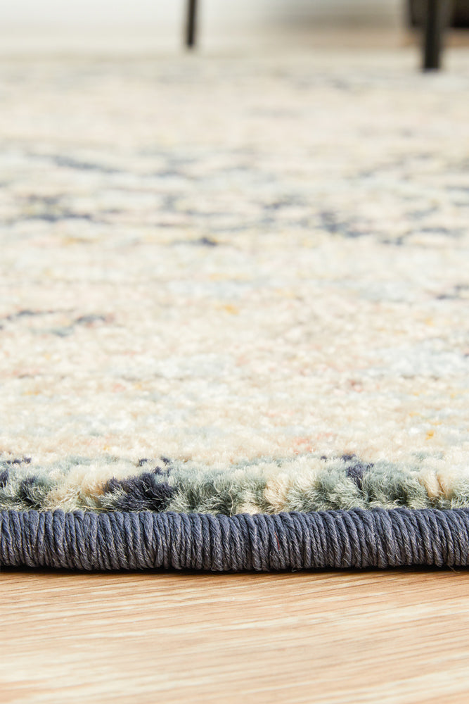 Cantera Ink Multicolor Round Rug