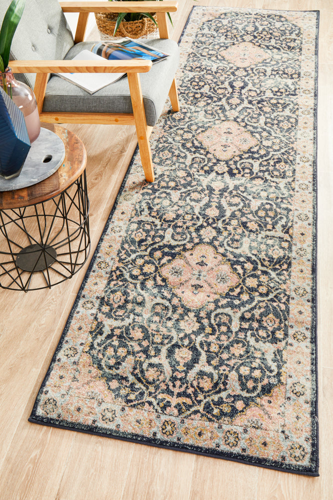 Cantera Ink Multicolor Runner Rug