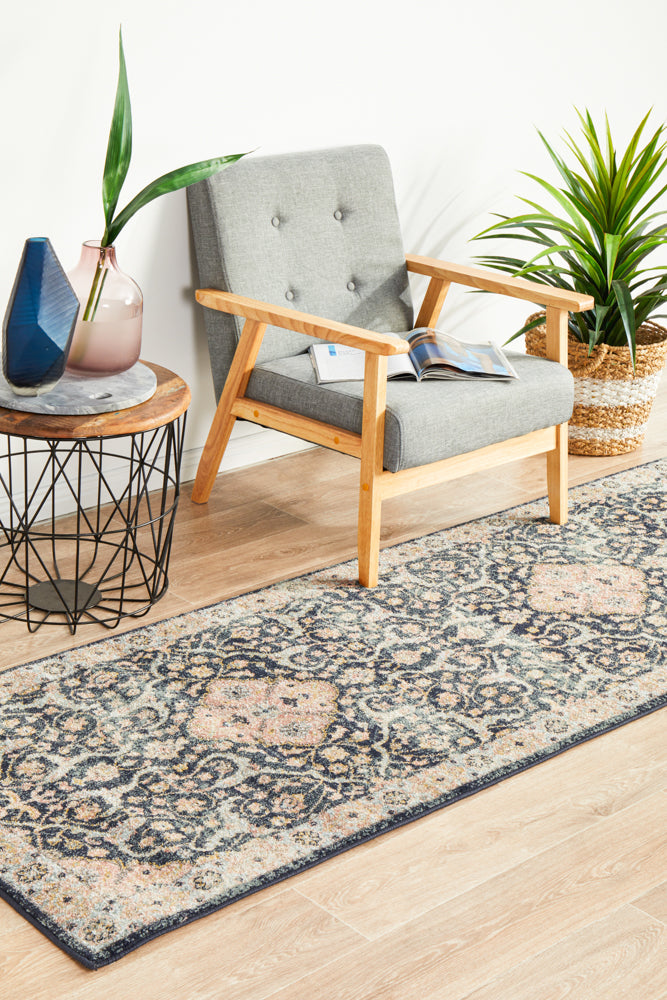 Cantera Ink Multicolor Runner Rug