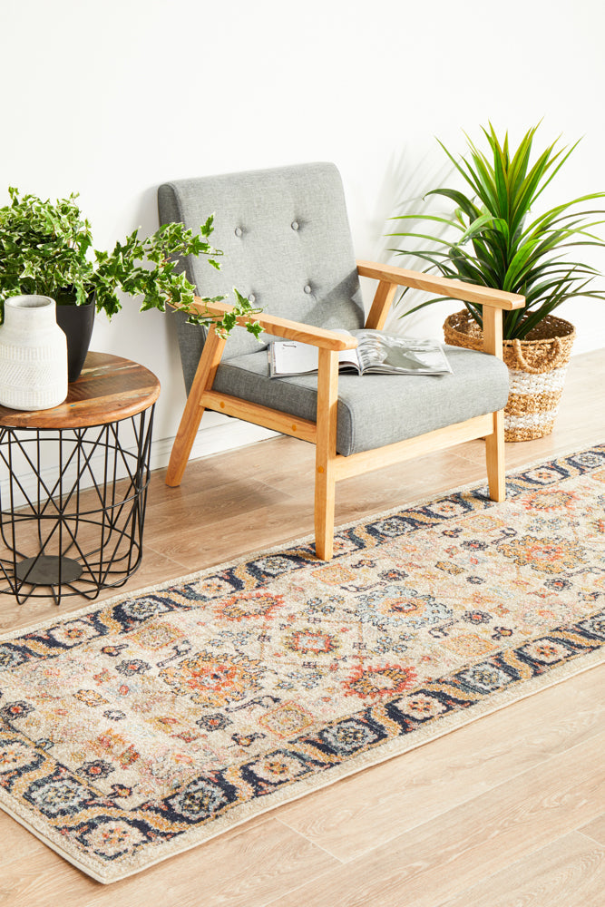 Cantera Wheat Multicolor Runner Rug