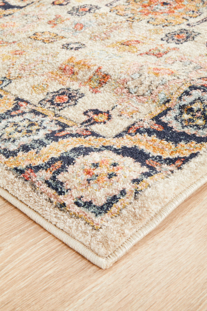 Cantera Wheat Multicolor Runner Rug
