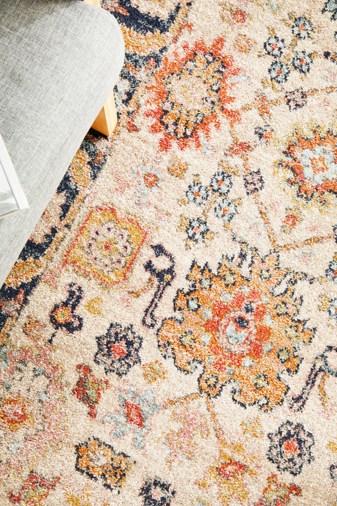 Cantera Wheat Multicolor Runner Rug