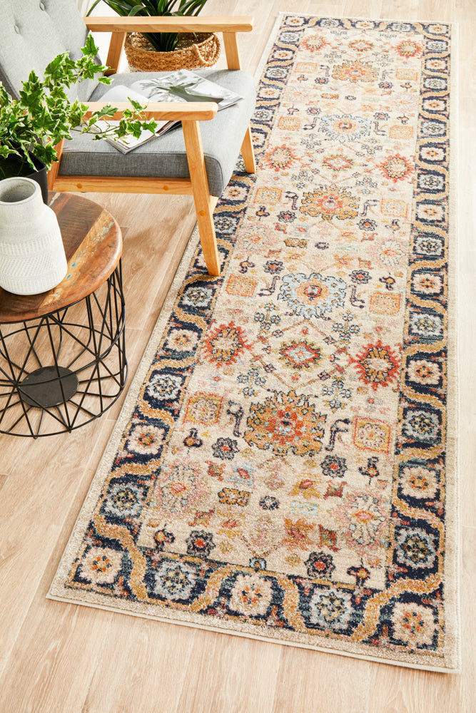 Cantera Wheat Multicolor Runner Rug