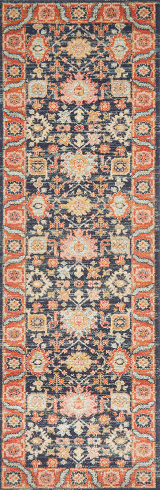Cantera Sapphire Multicolor Runner Rug