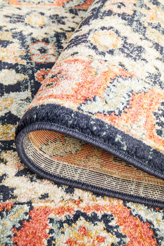 Cantera Sapphire Multicolor Runner Rug
