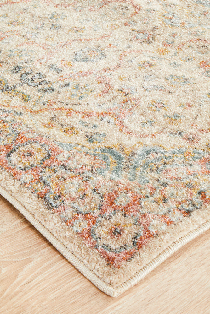 Cantera Straw Multicolor Runner Rug